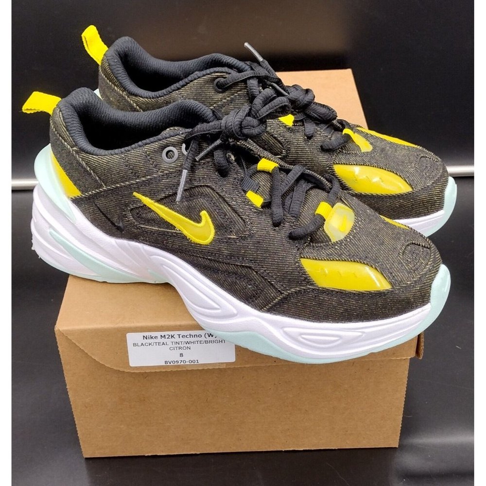 Nike M2K Tekno "Twill Denim" Women's Shoes Sneakers Trainers BV0970 001 Size 8